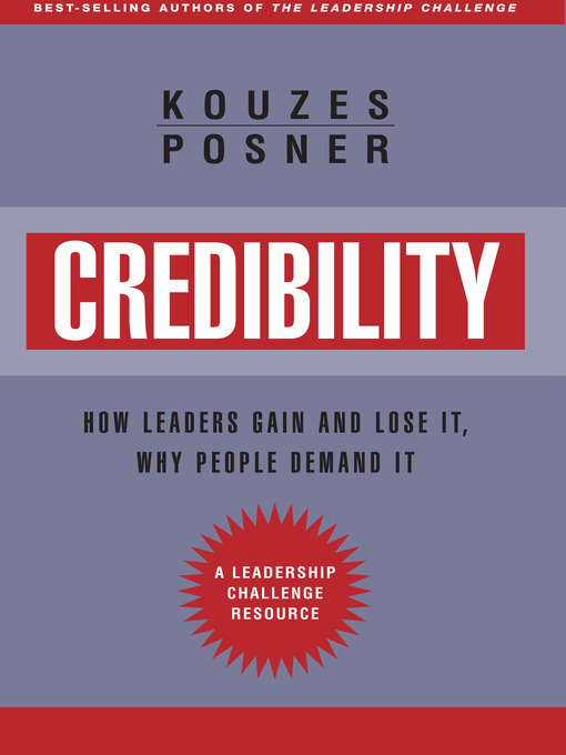 Title details for Credibility by James M. Kouzes - Available